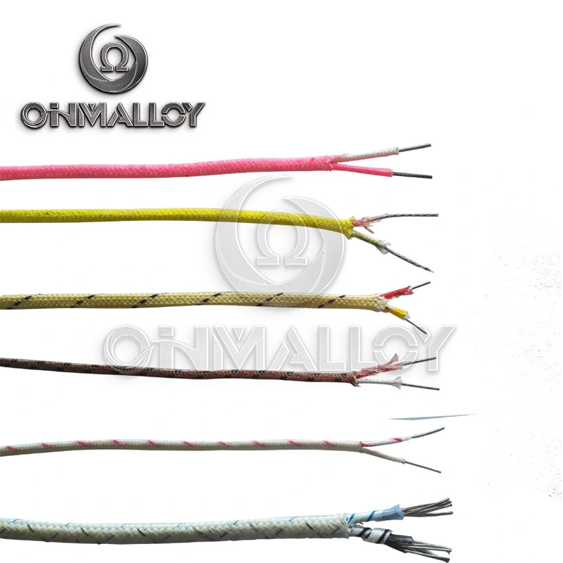 Diameter 0.8mm Thermocouple Wire (Type K/J/T/E/B/S/R) for Aviation